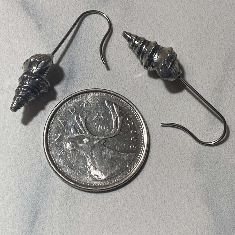 Seashell‎ earrings - Picture 4 of 4